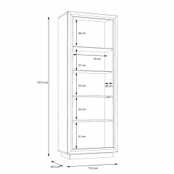 Forte Vitrine L SAVONA* Standvitrinen