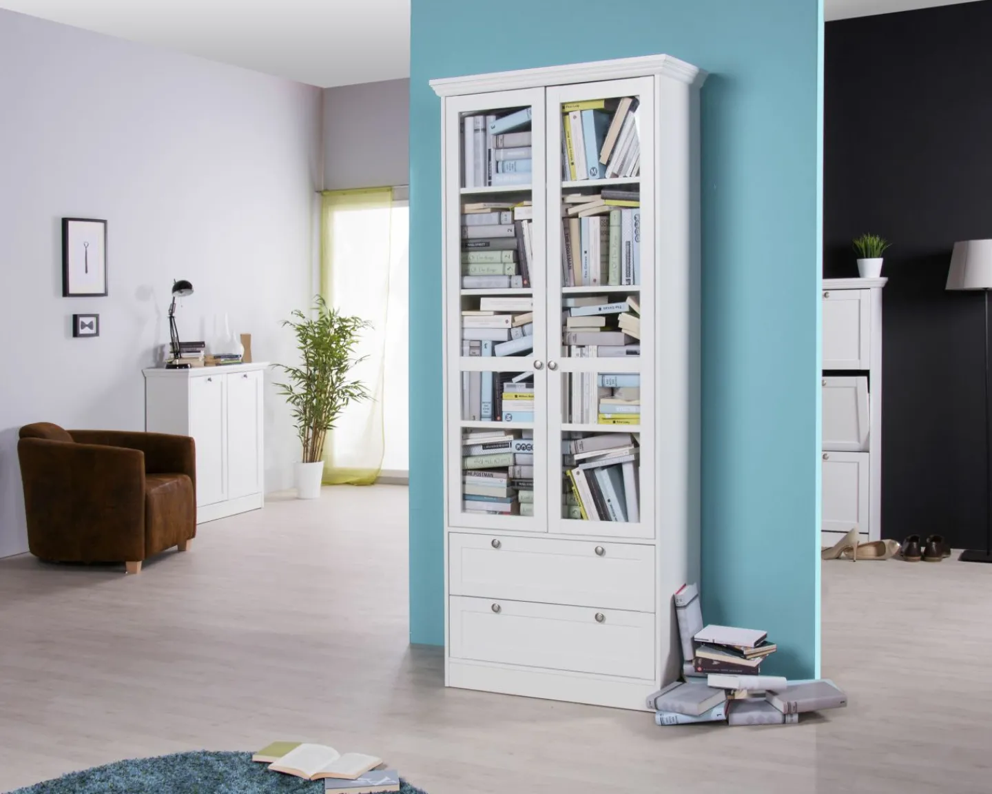 Finori Vitrine LANDWOOD 51* Standvitrinen