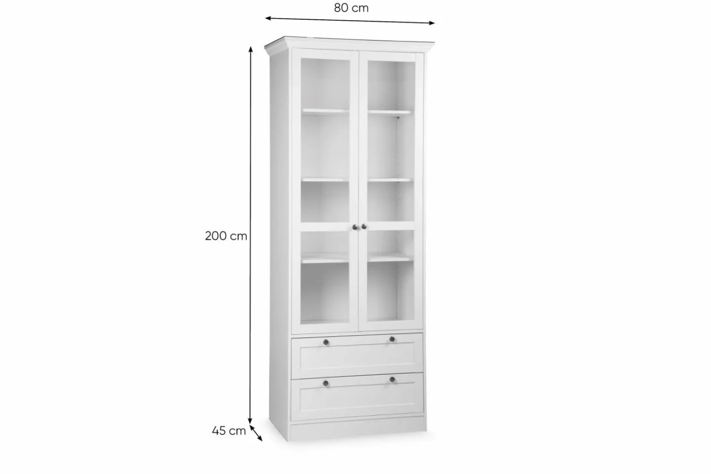 Finori Vitrine LANDWOOD 51* Standvitrinen