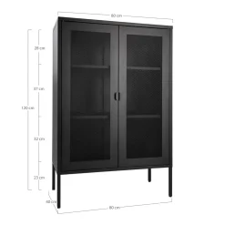 House Nordic Vitrine MELBOURNE* Standvitrinen