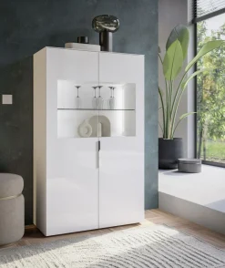 Bega Consult Vitrine mit Beleuchtung SANTORIN* Standvitrinen
