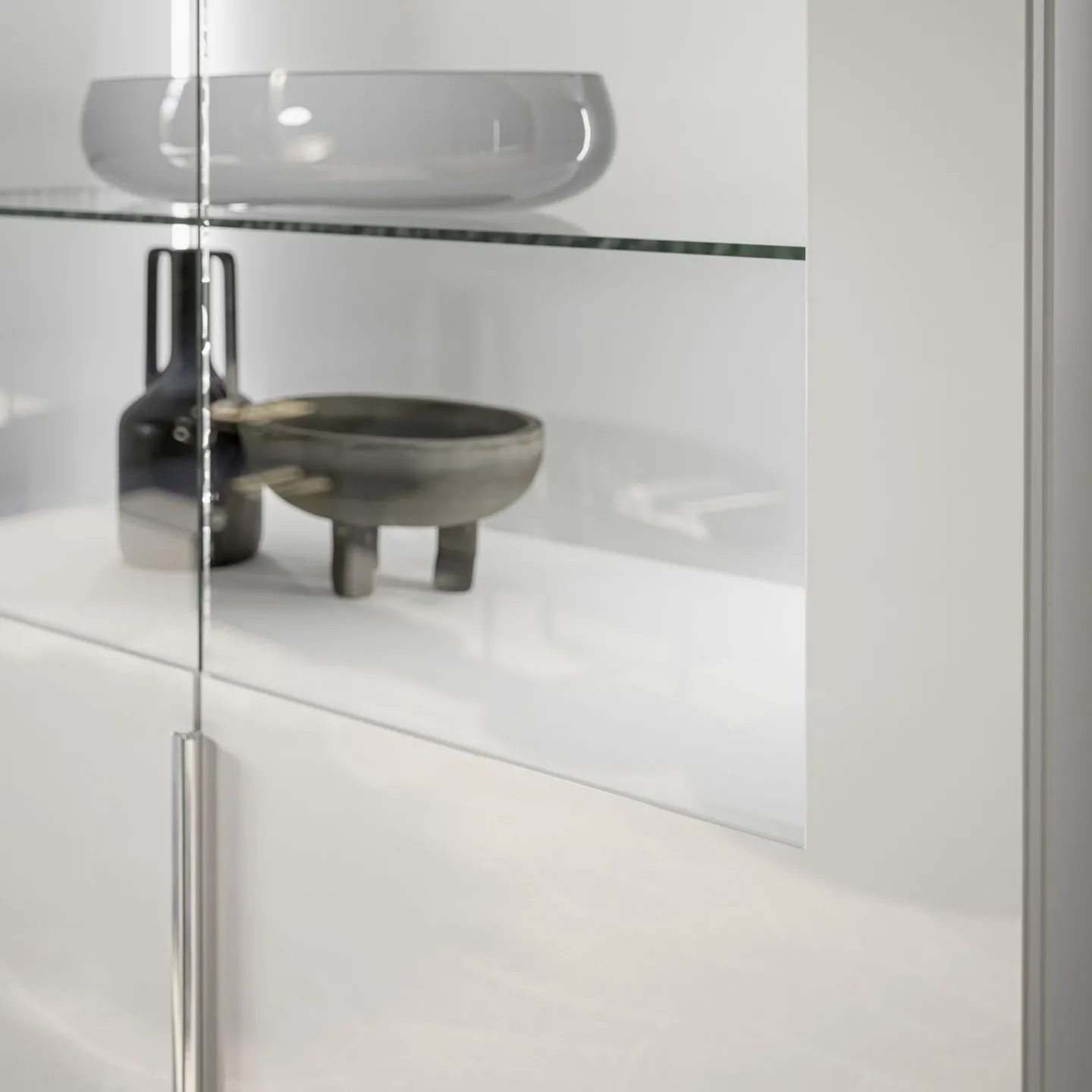 Bega Consult Vitrine mit Beleuchtung SANTORIN* Standvitrinen