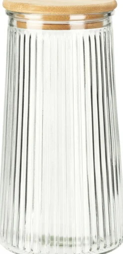Vorratsdosen mit Rillen 1400ML KITCHEN MARKET