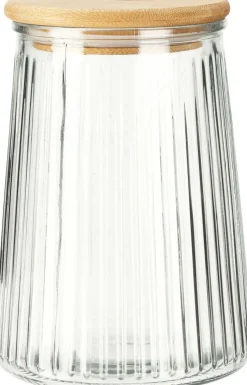 Koopman Vorratsdosen mit Rillen 1000ML KITCHEN MARKET* Dosen & Vorratsbehälter