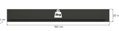 Xonox Wandboard LINEA* Wandregale