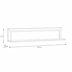 Forte Wandboard SAVONA* Wandregale