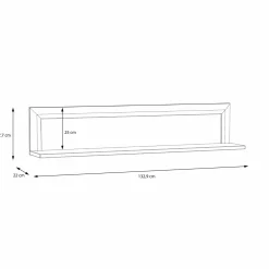 Forte Wandboard SAVONA* Wandregale