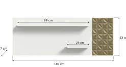 Xonox Wandboard ZIWAY* Wandregale
