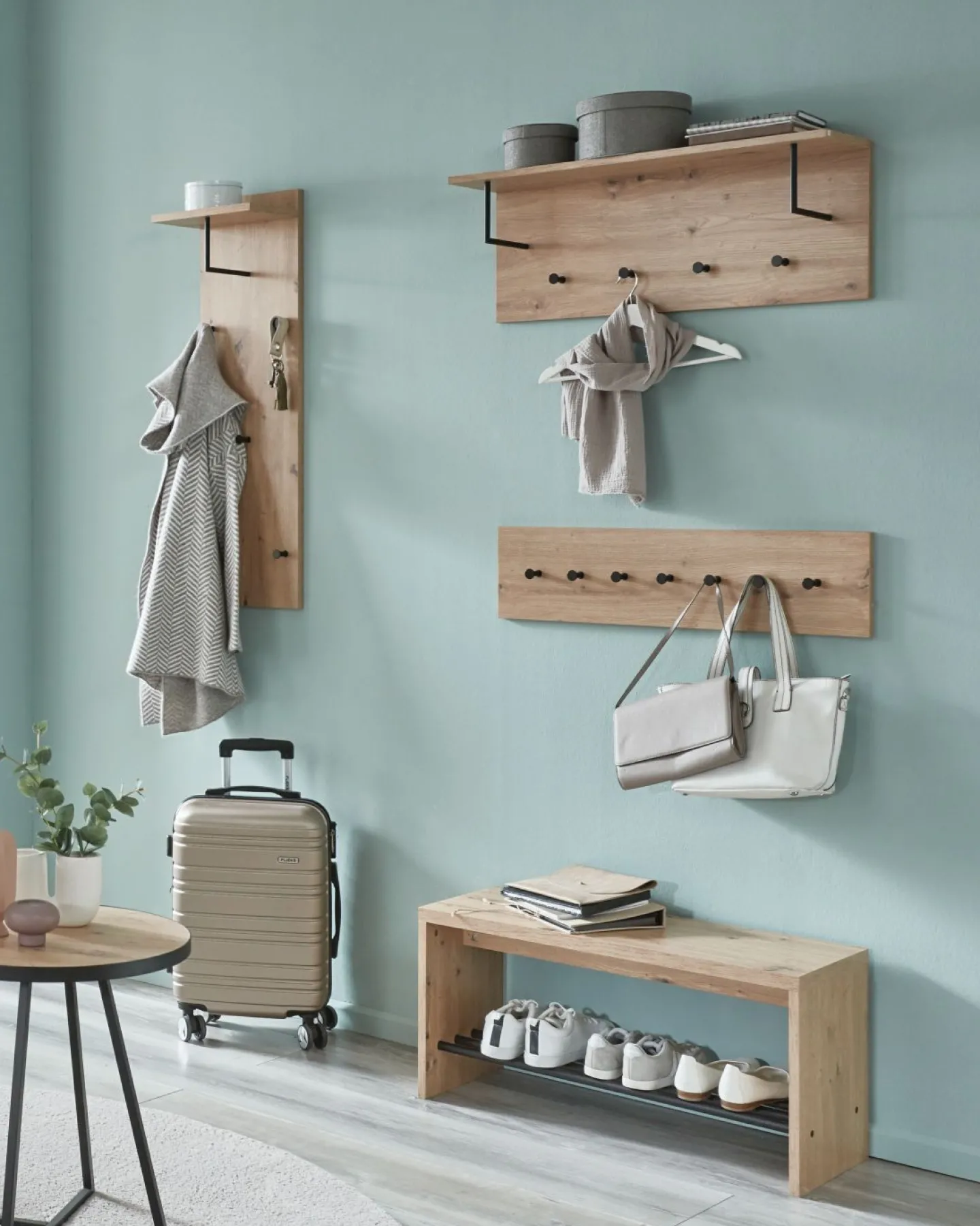 Haku Wandgarderobe PARMA 9* Garderobenpaneele