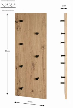 Haku Wandgarderobe PARMA 3* Garderobenpaneele