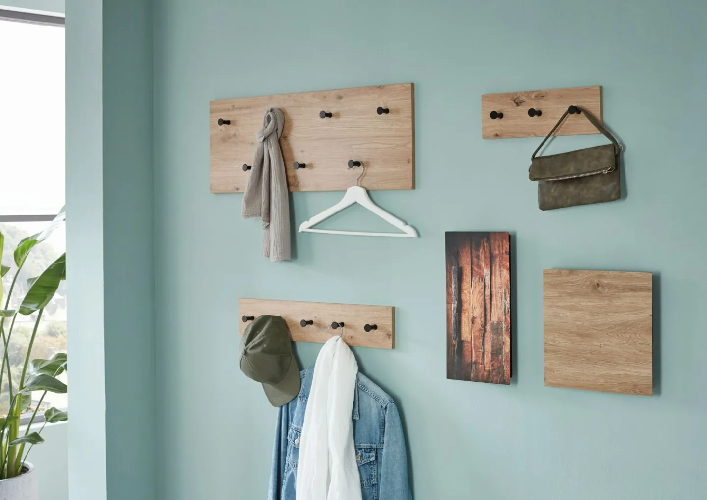 Haku Wandgarderobe PARMA 3* Garderobenpaneele