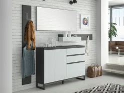 Forte Wandgarderobe Quayle* Garderobenpaneele