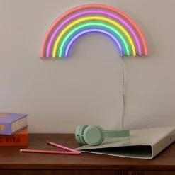 JJA Wandobjekt Neon Regenbogen* Dekoleuchten|Deko-Objekte
