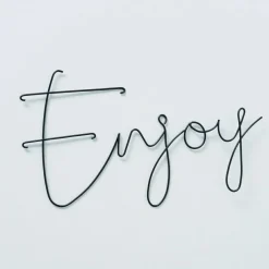 Boltze Wandobjekt Schrift ENJOY* Wanddeko