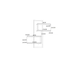 Forte Wandregal ARENSBURG* Wandregale