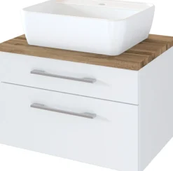 Held Waschbeckenunterschrank 60 mit Aufsatzbecken DAVOS* Badschränke