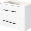 Held Waschbeckenunterschrank 80 mit Mineralgußbecken LUZERN* Badschränke