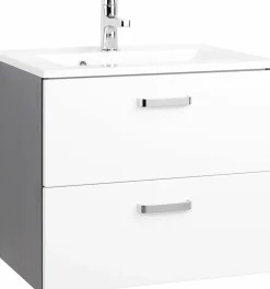 Held Waschbeckenunterschrank 60 mit Mineralgussbecken BOLOGNA* Badschränke
