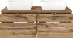 Held Waschbeckenunterschrank 120 mit Aufsatzbecken DAVOS* Badschränke