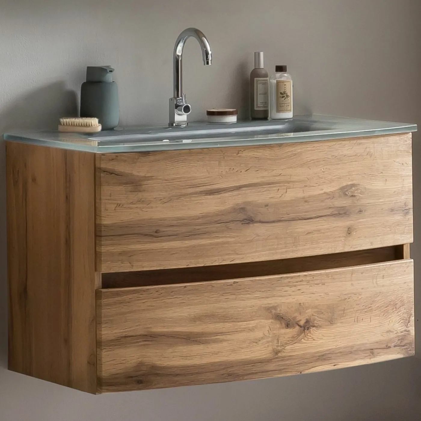 Waschbeckenunterschrank mit Waschbecken KOPENHAGEN