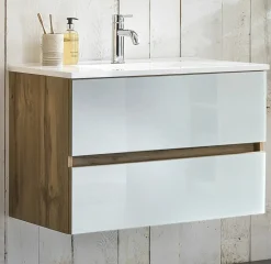 Held Waschbeckenunterschrank mit Waschbecken HELSINKI* Badschränke