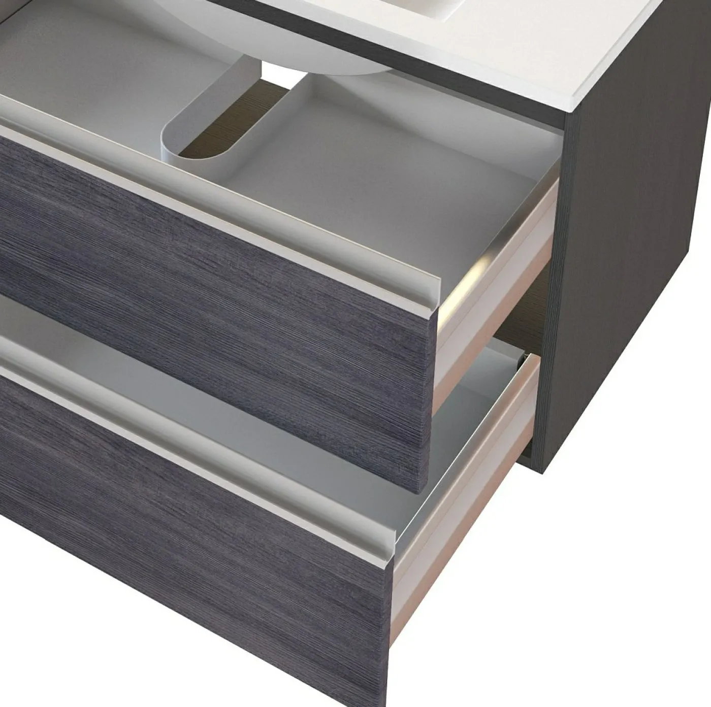 Waschbeckenunterschrank mit Waschbecken AREZZO