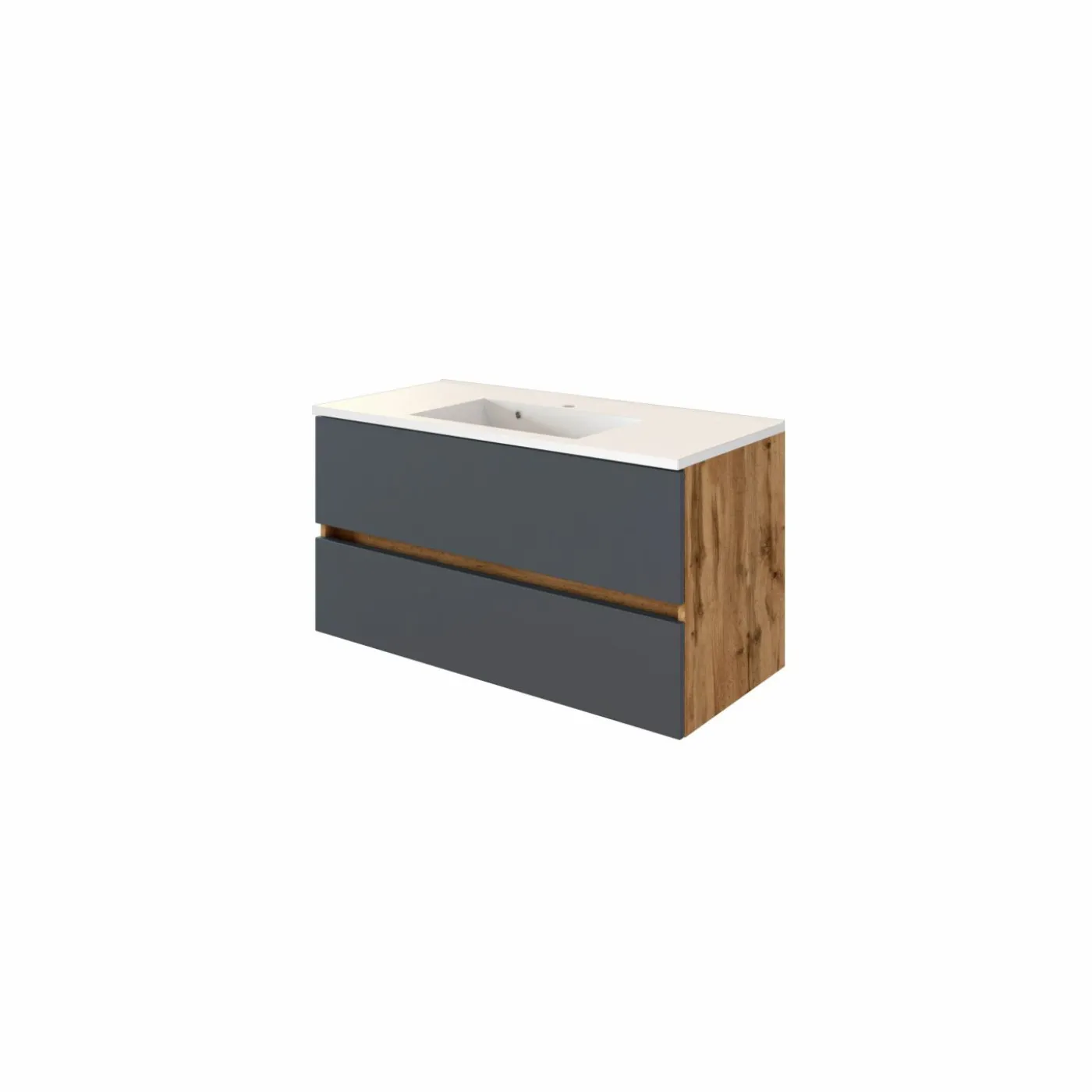 Waschbeckenunterschrank mit Waschbecken LUCCA