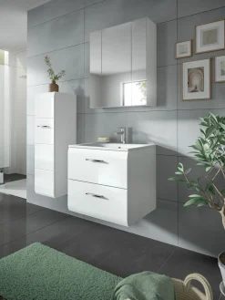 Xonox Waschbeckenunterschrank mit Waschbecken BONGA* Badschränke