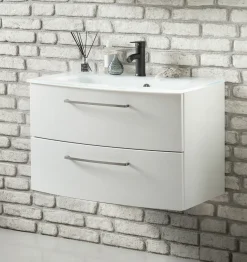 Waschbeckenunterschrank mit Waschbecken STOCKHOLM