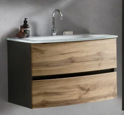 Held Waschbeckenunterschrank mit Waschbecken KOPENHAGEN* Badschränke