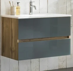 Held Waschbeckenunterschrank mit Waschbecken HELSINKI* Badschränke