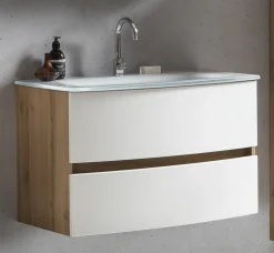 Held Waschbeckenunterschrank mit Waschbecken KOPENHAGEN* Badschränke
