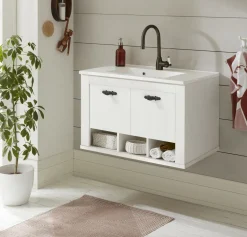 Waschbeckenunterschrank mit Waschbecken FLORENZ
