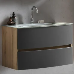 Held Waschbeckenunterschrank mit Waschbecken KOPENHAGEN* Badschränke