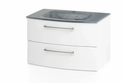 Held Waschbeckenunterschrank mit Waschbecken STOCKHOLM* Badschränke