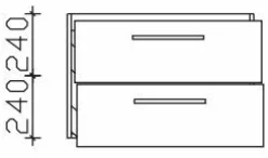 Waschbeckenunterschrank PINEO