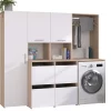 Parisot Waschmaschinenumbauschränke-Set LAUNDRY 2* Badschränke|Waschmaschinenschränke