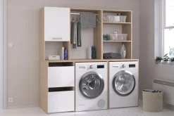 Parisot Waschmaschinenumbauschränke-Set LAUNDRY 4* Waschmaschinenschränke