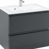 Held Waschtischunterschrank 60 mit Mineralgussbecken CARDIFF* Badschränke