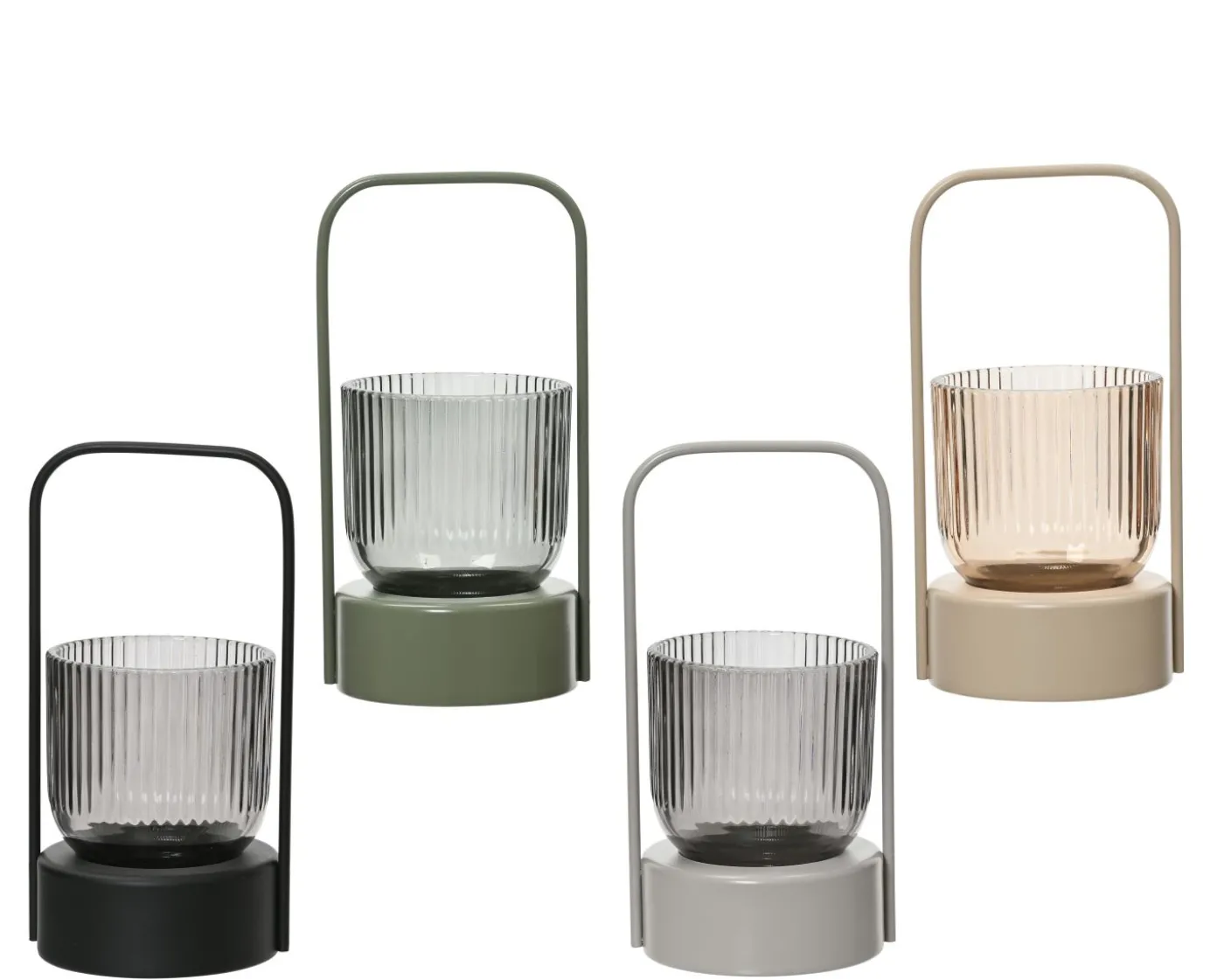 Windlicht mit Henkel EISEN