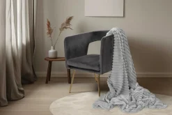 Lalee Wohndecke in Cordoptik PLUSH BLANKET* Decken