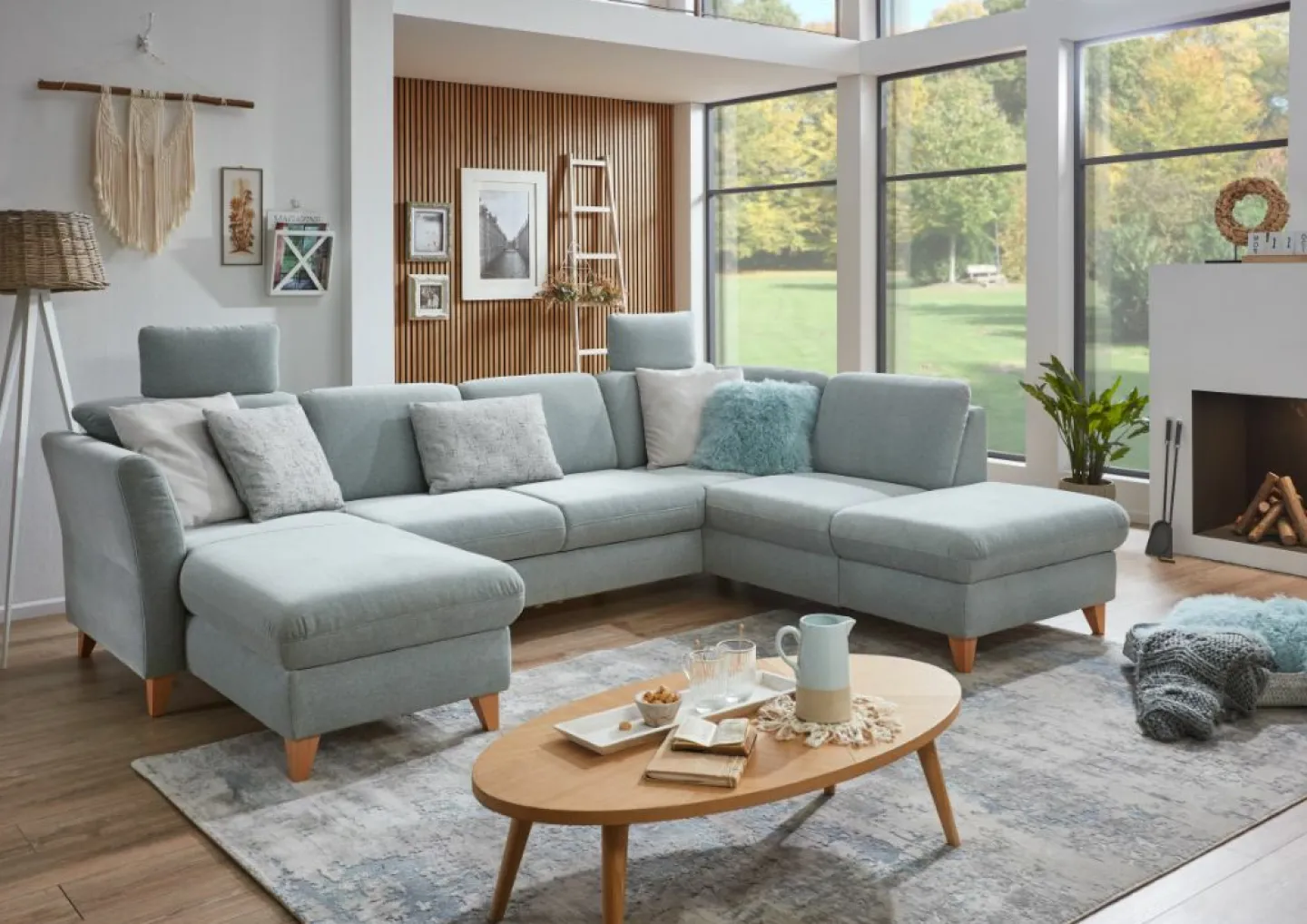 Steinpol Sit&More Wohnlandschaft mit Funktion THASOS* Wohnlandschaften