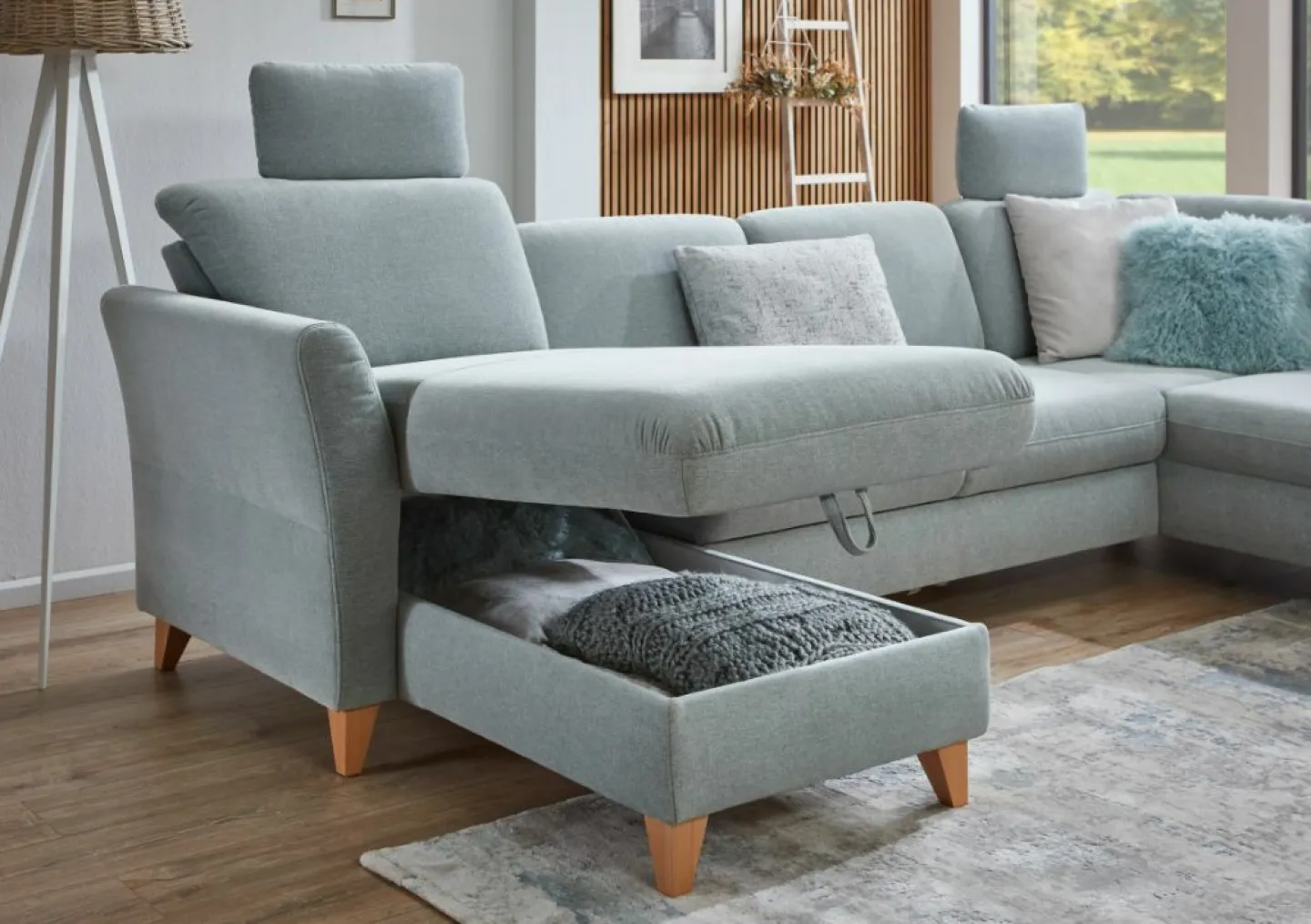 Steinpol Sit&More Wohnlandschaft mit Funktion THASOS* Wohnlandschaften