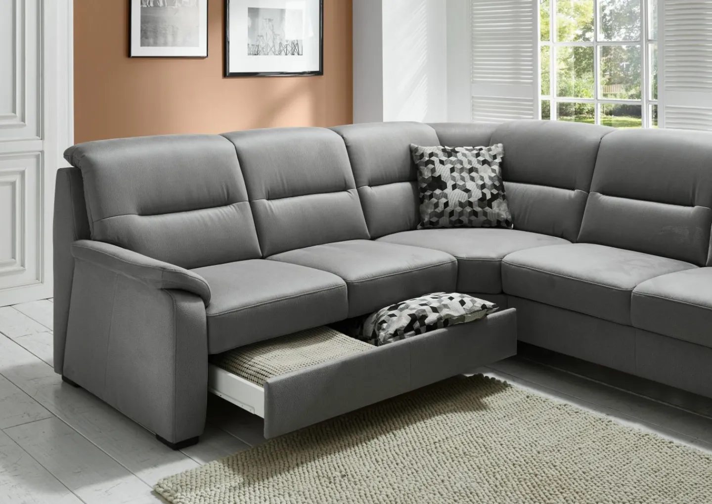Polipol Wohnlandschaft mit Funktion MONROE* Ecksofas
