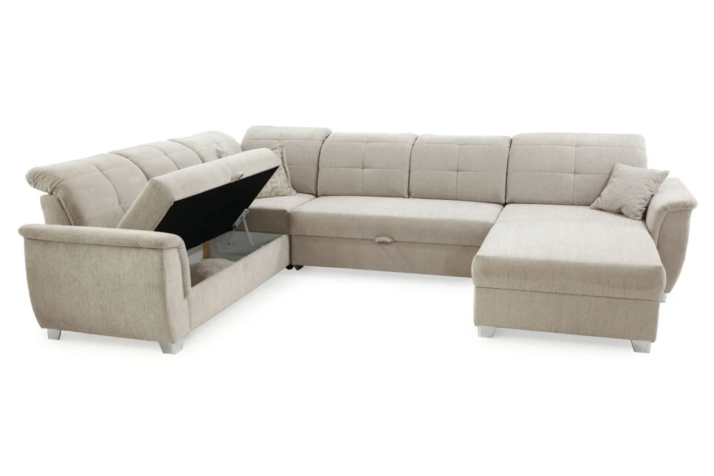 JOB Wohnlandschaft mit Funktion LIVORNO* Ecksofas