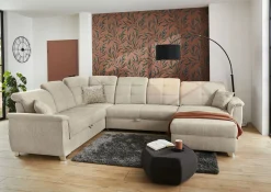 JOB Wohnlandschaft mit Funktion LIVORNO* Ecksofas