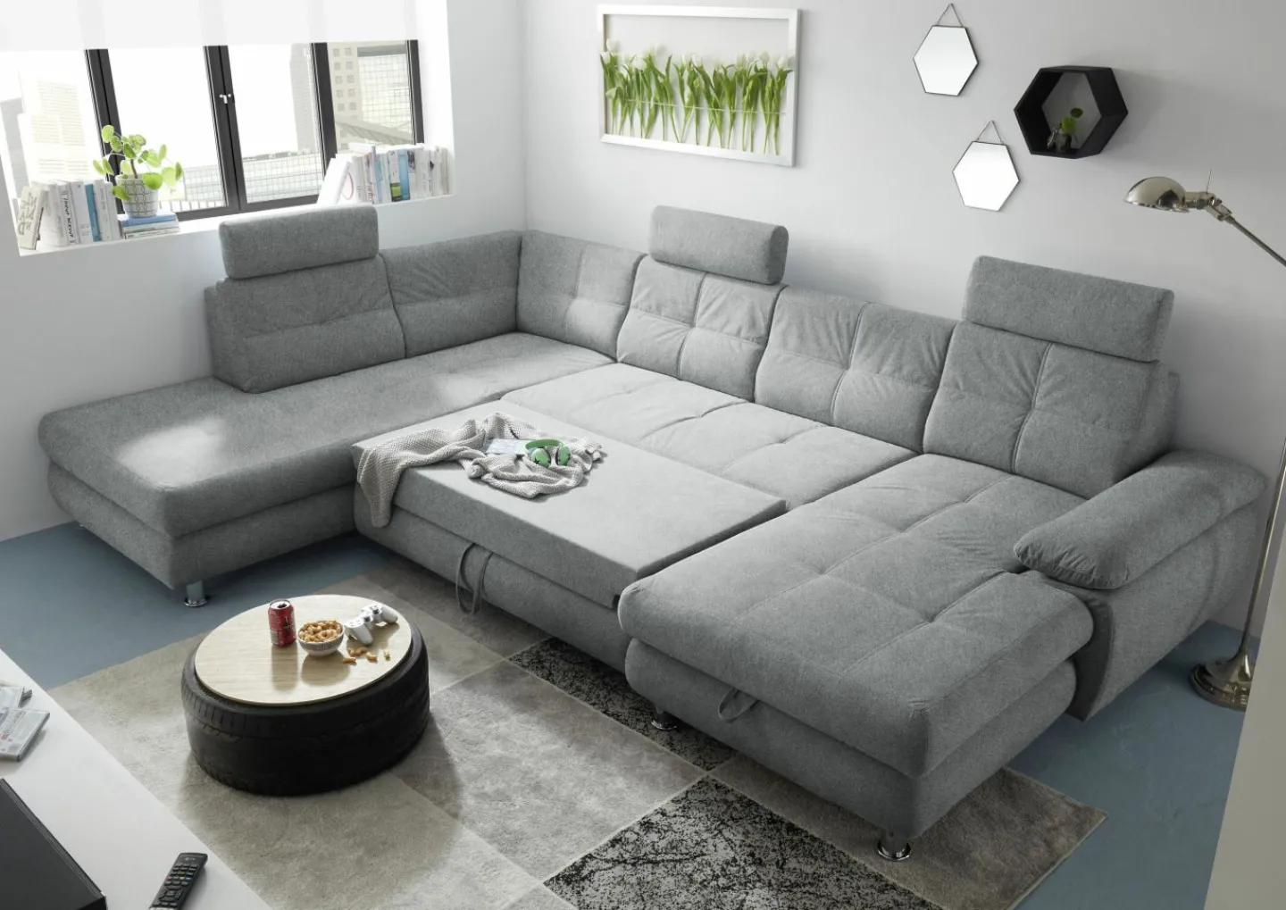 BRW Wohnlandschaft mit Funktion ALBA* Wohnlandschaften