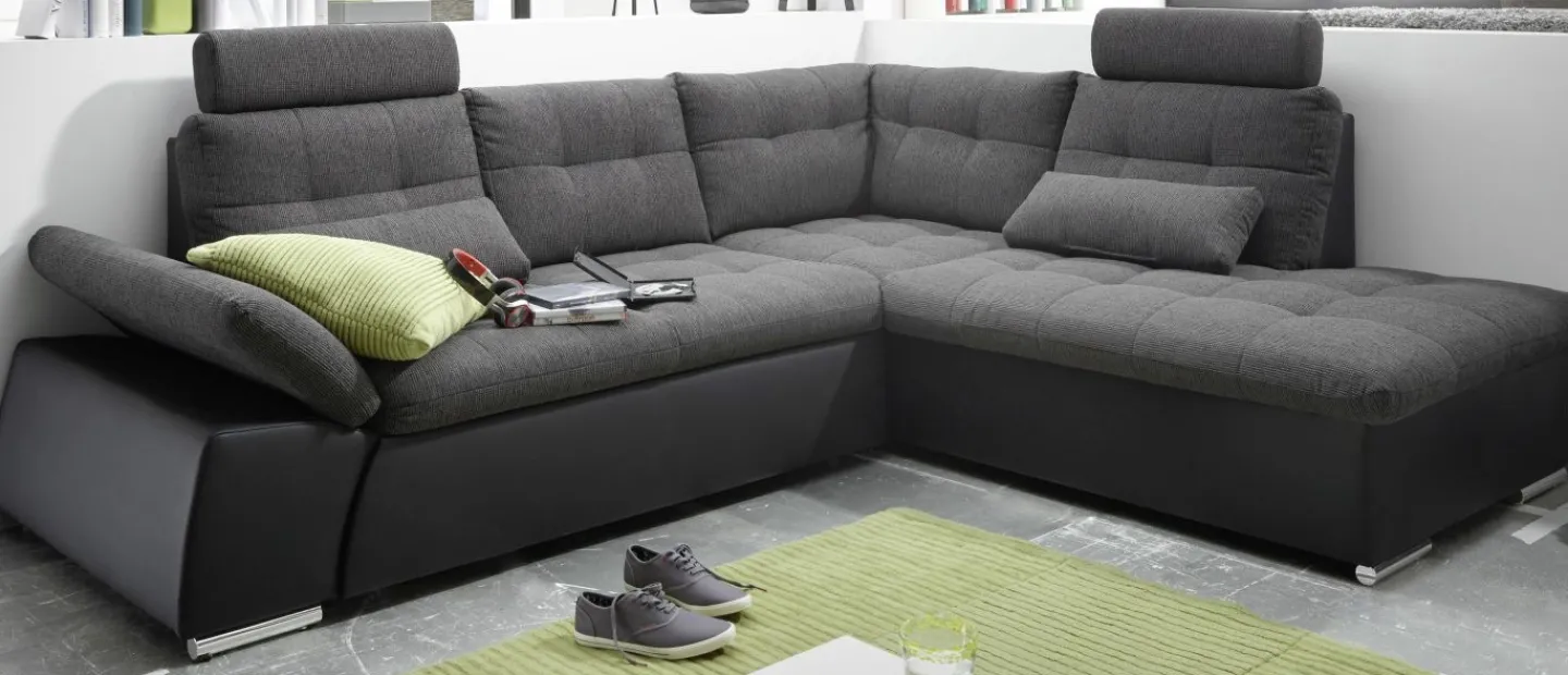 BRW Wohnlandschaft mit Funktion JAKARTA* Ecksofas