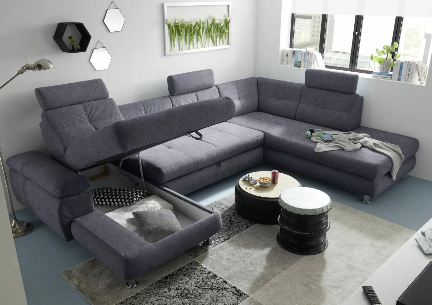 BRW Wohnlandschaft mit Funktion ALBA* Wohnlandschaften