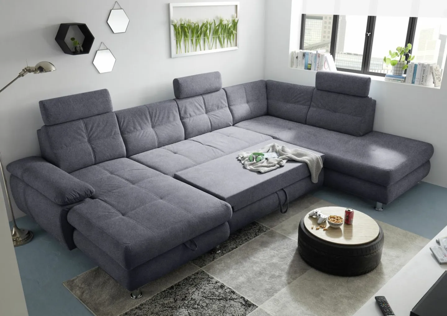 BRW Wohnlandschaft mit Funktion ALBA* Wohnlandschaften